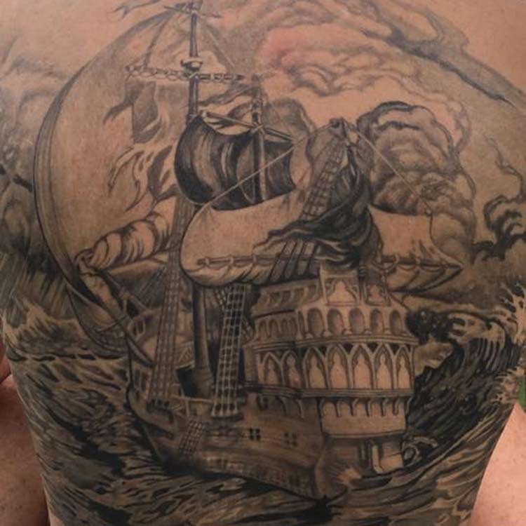 Ship Back Tattoo image