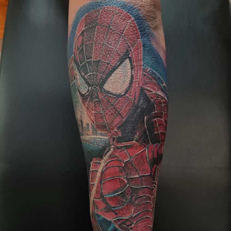 Spiderman Tattoo image